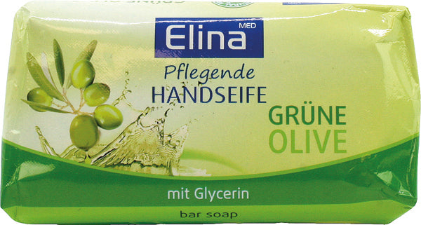 Savon Elina 100g à l'olive verte et à la glycérine
