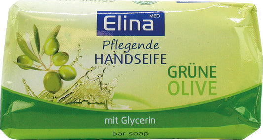 Savon Elina 100g à l'olive verte et à la glycérine