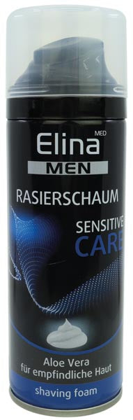 Mousse à raser Elina 200 ml Soins pour hommes
