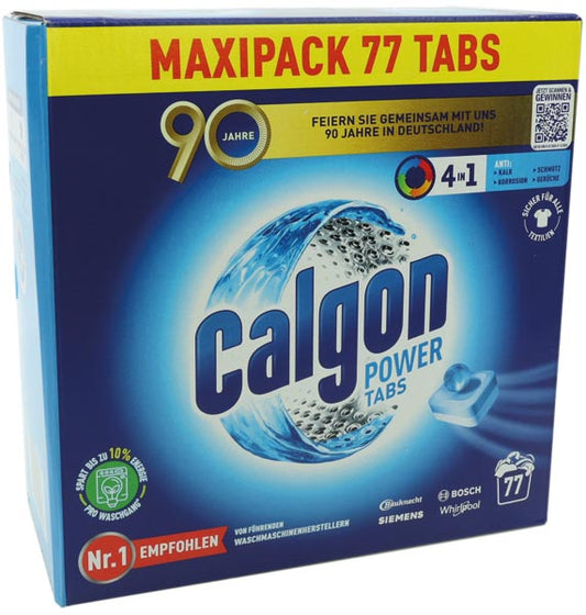 Calgon 4 en 1 Comprimés Adoucissant d'eau 77 unités 1001 g