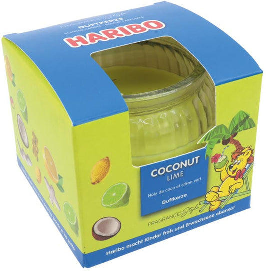 Bougie parfumée Haribo 85 g Noix de coco Citron vert