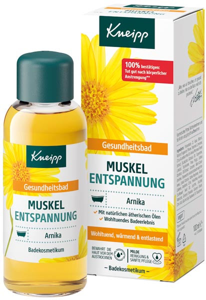 Bain de santé Kneipp 100 ml Bien-être des articulations et des muscles