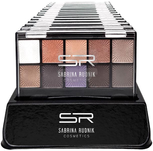 Cosm. Ombre à paupières Sabrina 10 pièces Smokey Eyes 6g