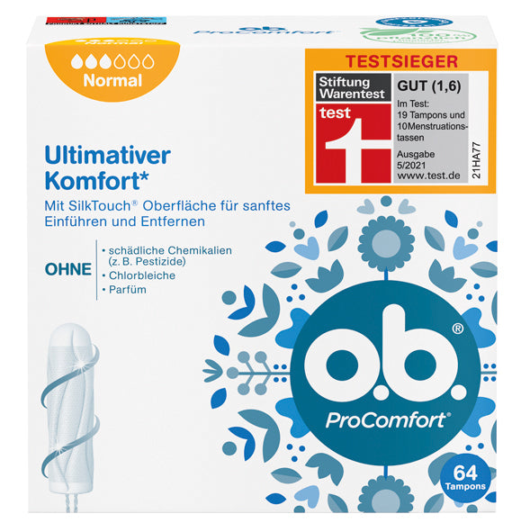 MÉTÉO. Tampons Pro Comfort Normal 64s