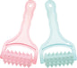 Rouleau de massage 18x9cm rose et turquoise assortis