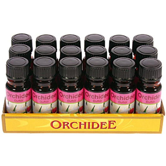 Huile parfumée à l'orchidée 10 ml en flacon de verre