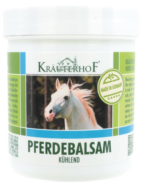 Baume pour chevaux Creme Kräuterhof 100 ml en boîte métallique