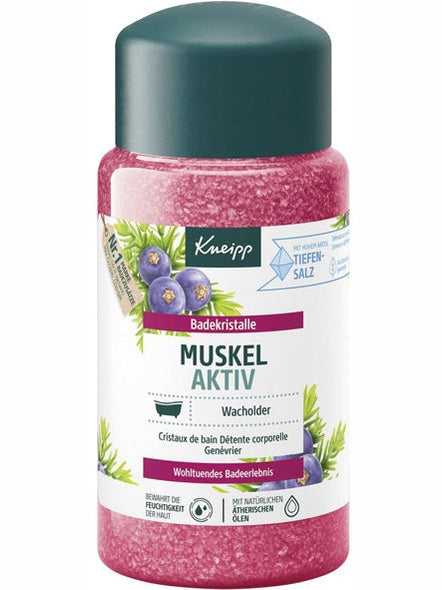 Cristaux de bain Kneipp 600 g Muscle Active