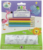 Rouleau de papier à colorier et à apprendre, 200 cm