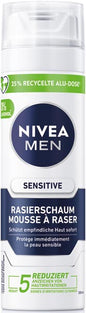 Mousse à raser Nivea 200 ml Peaux sensibles