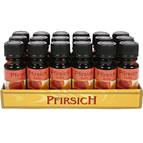 Huile parfumée à la pêche 10 ml en flacon de verre