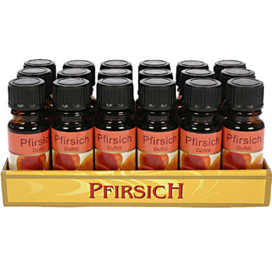 Huile parfumée à la pêche 10 ml en flacon de verre