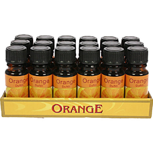 Huile parfumée à l'orange, flacon en verre de 10 ml