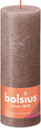 Bougie pilier RUSTIK 190x68 taupe