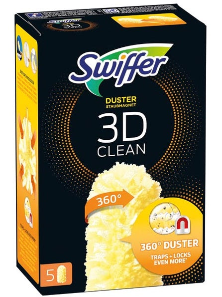 Recharge Swiffer Duster 360° - 5 lingettes