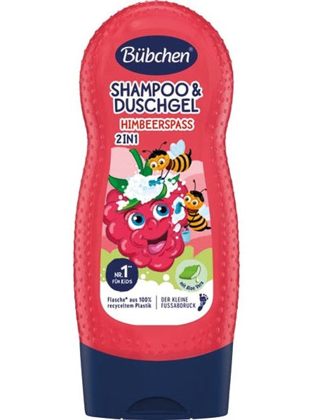 Shampoing/gel douche Bübchen 230 ml Framboise Fun