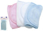 Lingettes nettoyantes visage Elina 38x18cm 3 couleurs assorties