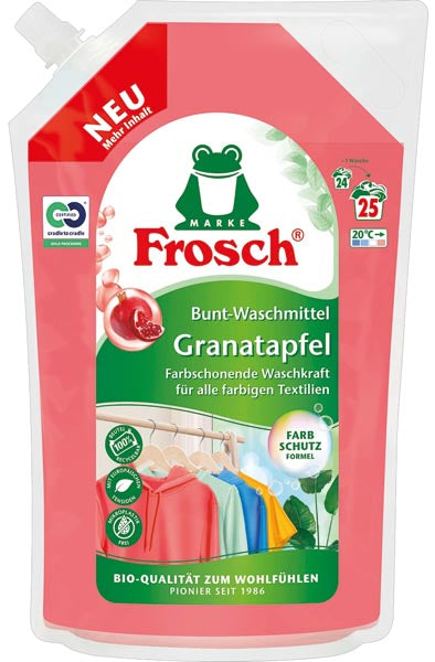 Frosch Lessive Liquide 25 WL Grenade
