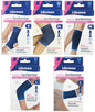 Pansements, bandages sportifs tailles S à XL, assortis.
