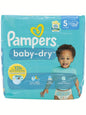 Couches Pampers Baby Dry Taille 5 Junior (11-16 kg)