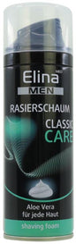 Mousse à raser Elina 200 ml Soins classiques pour hommes