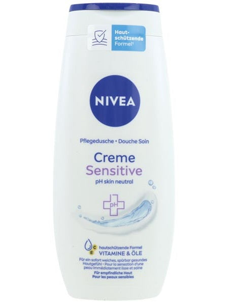 Crème de douche Nivea Sensitive 250 ml