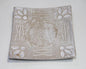 Assiette décorative en bois 14,8 x 14,8 x 2,3 cm