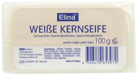 Savon Elina 100g Savon de Castille Blanc