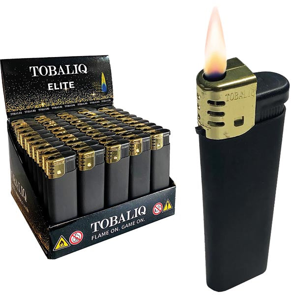 Briquet électrique Black Elite 50s Disp.