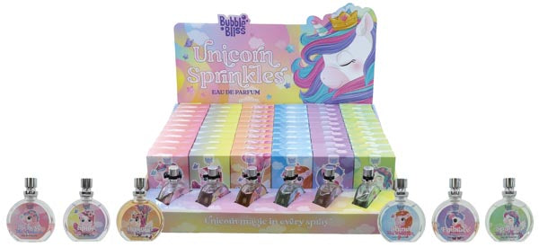 Bubble Bliss 15 ml Paillettes Licorne 60 pièces.6f.Dis