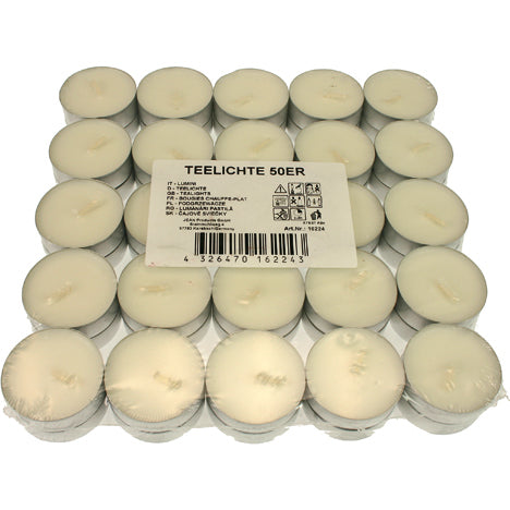 Bougies chauffe-plat, 50 pièces par bloc, 3,9 cm, bonne qualité