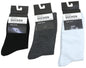 Chaussettes disponibles en 3 tailles et 3 couleurs assorties