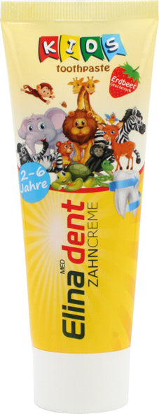 Dentifrice Elina Kids 75 ml 2-6 ans