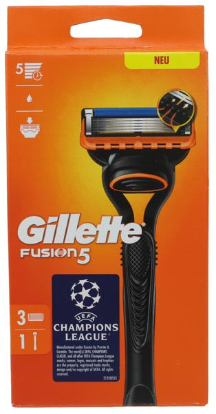 Rasoir Gillette Fusion5 Start + 3 lames