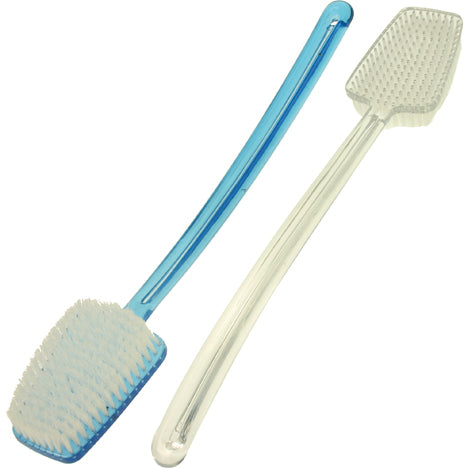 Brosse de bain massante Kusto, 42 cm, couleurs assorties