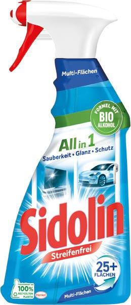 Sidolin Nettoyant multi-surfaces sans traces 500 ml
