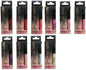 Gloss à lèvres cosmétique, 10 couleurs assorties, environ 3 g