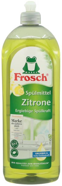 Liquide vaisselle Frosch 750 ml citron