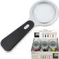 Loupe LED, affichage multicolore, 15 x 6,5 cm