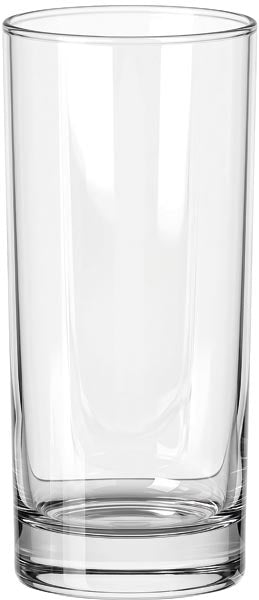 Verre à boire 280 ml LONG. Transparent