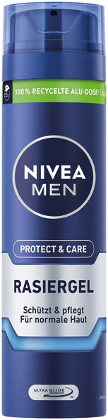 Gel à raser Nivea 200 ml doux