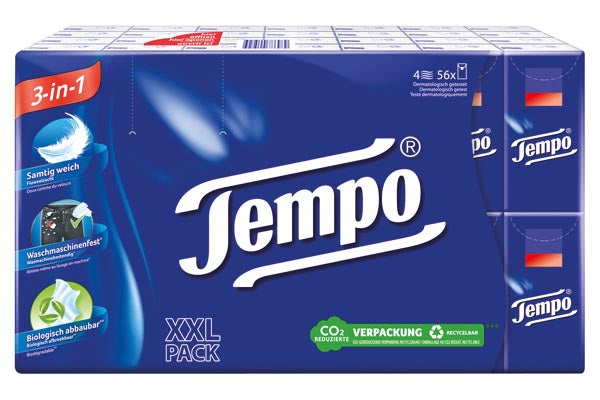 Mouchoirs Tempo 56x10 4 plis