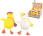 Canards en caoutchouc XL, design amusant, 14 x 12 cm, 2 couleurs assorties présentées