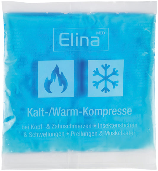 Compresse de gel, froide/chaude, 15 x 15 cm