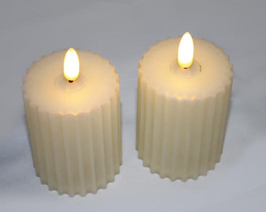 Bougie pilier LED 8x5,3cm M