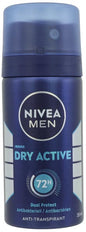Déodorant spray Nivea 35 ml Dry Active pour hommes