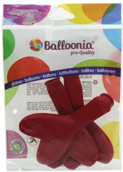 Lot de 3 ballons en forme de cœur, 24 cm, 100 % latex naturel !
