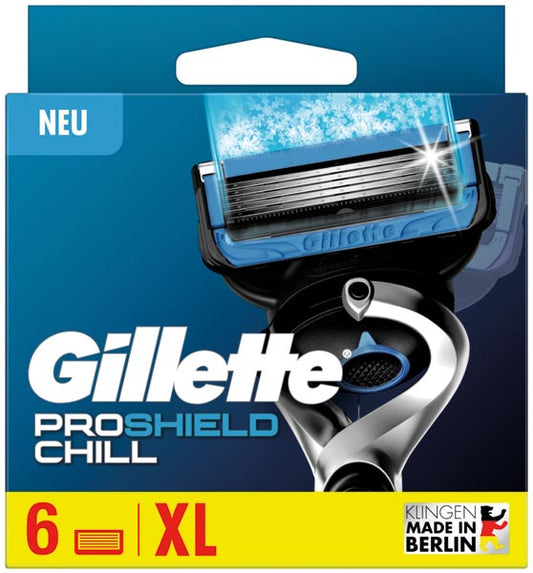 Lames Gillette ProShield Chill, paquet de 6