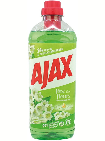 Nettoyant multi-usages Ajax 1 litre, parfum Fleurs de printemps
