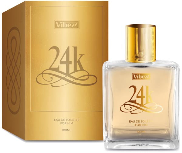 Parfum Vibezz 100ml 24K EDT homme
